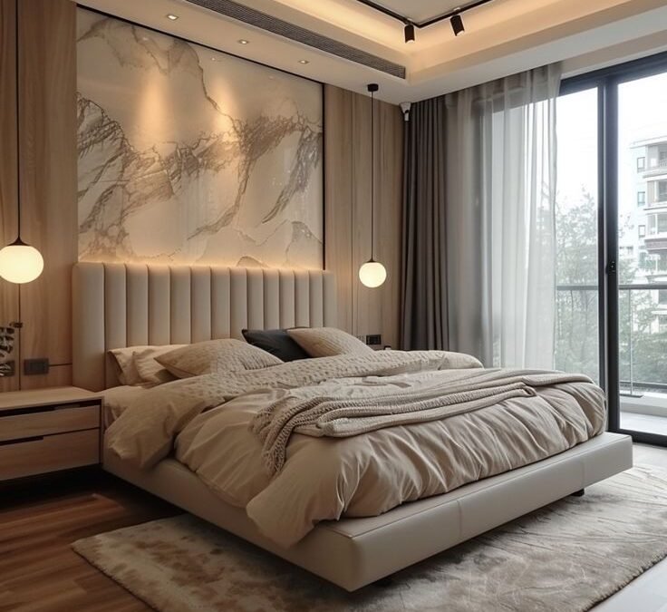 تأثير لون الدهان على مساحة الغرفة