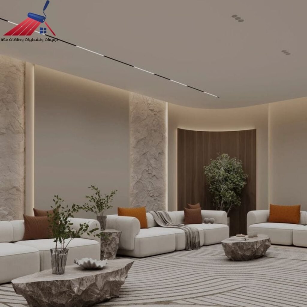 تصميم ديكور فلل مكة