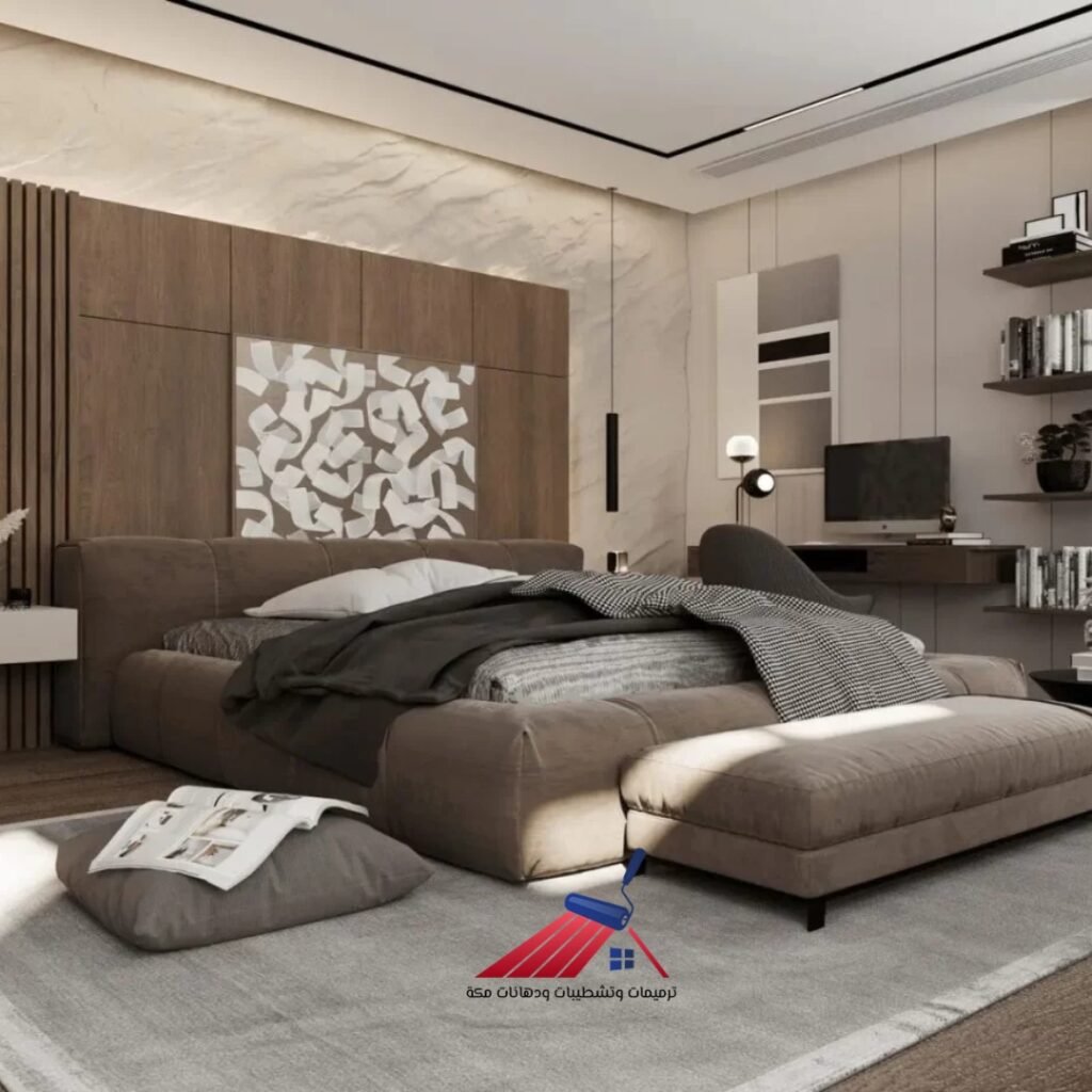 تصميم ديكورات غرف نوم مودرن للعرسان مكة لأرقى الأفكار والحلول الذكية